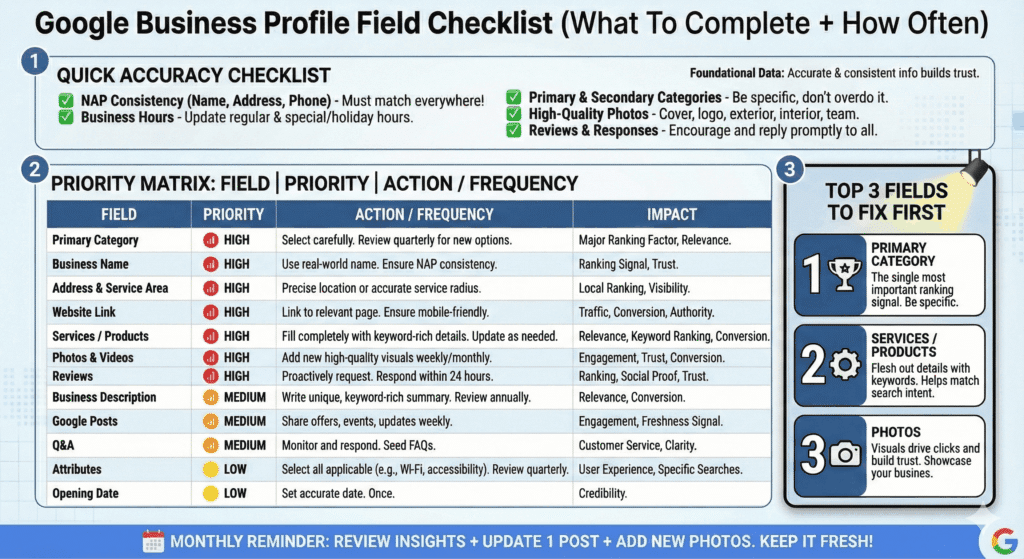 Complete Every Field With Strategic Information
