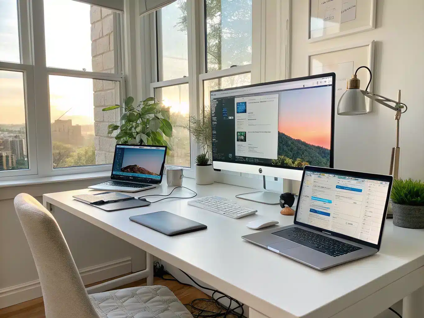 A scene representing ContentLed Link Building Campaigns.