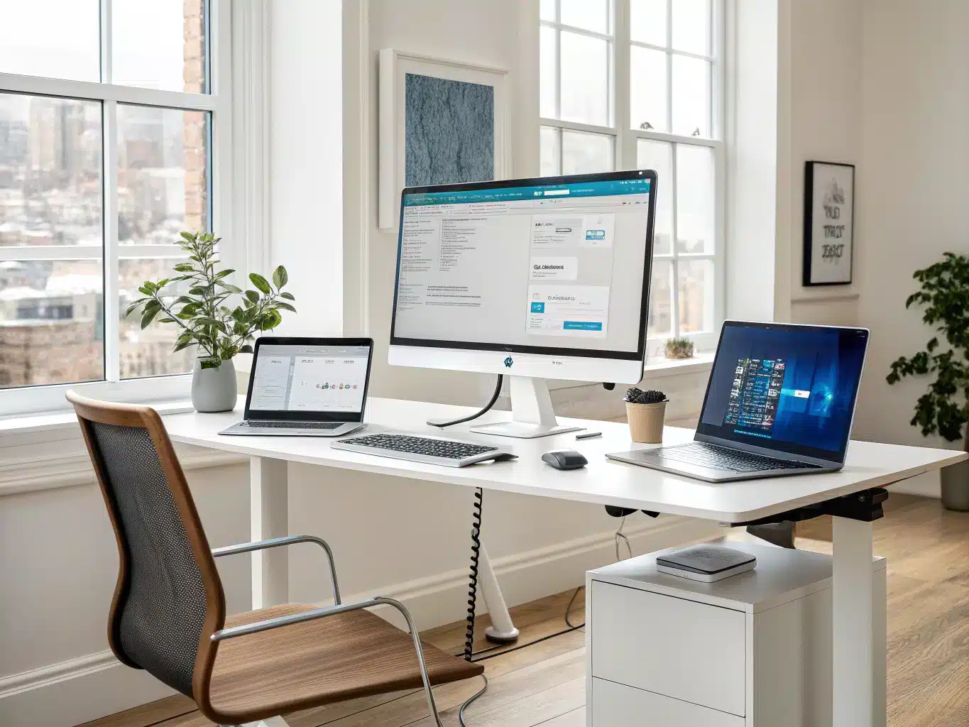 A scene representing SEO Performance and Longterm Value.