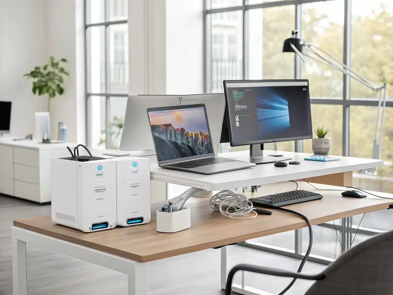 A scene representing The Power of the Hub and Spoke.