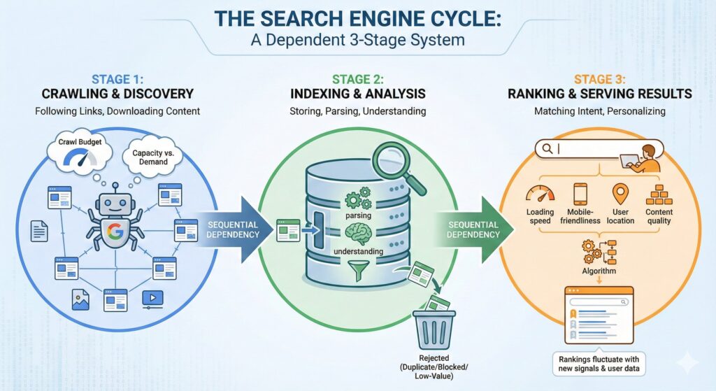 The Search Engine Cycle