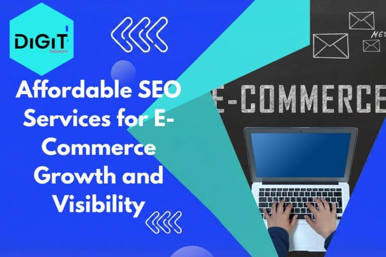 Affordable SEO Services for E-Commerce Growth and Visibility