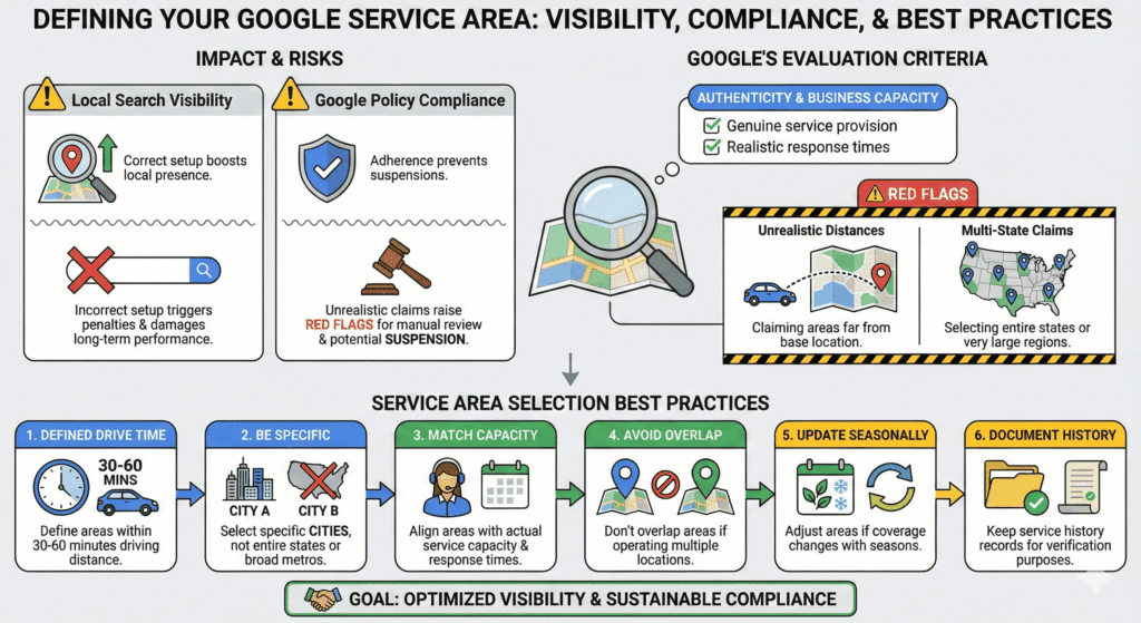 Defining Your Service Area