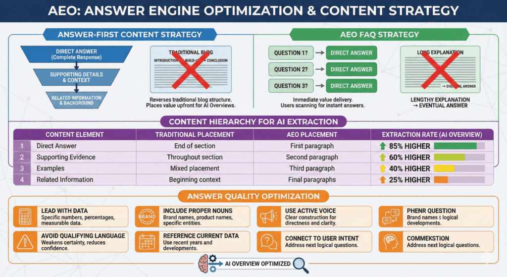 Answer-First Content Strategy