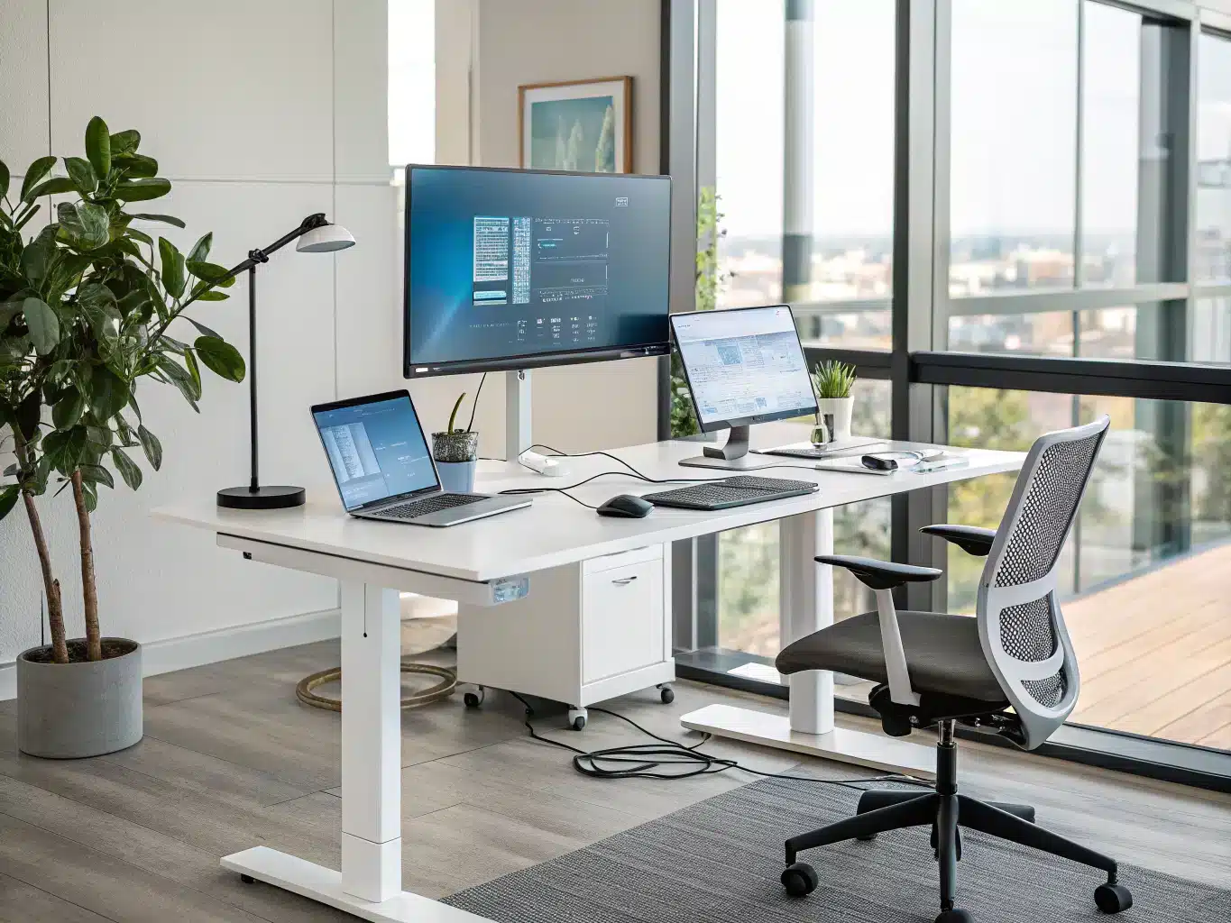 A scene representing One Location, One Page.