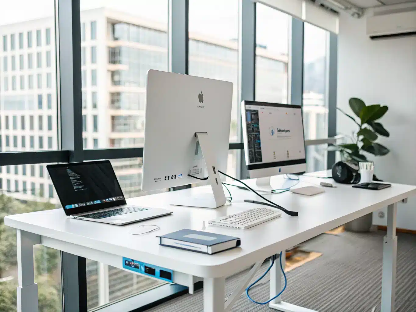 A scene representing Setting Up Your GA4 Property for Service Business Tracking.