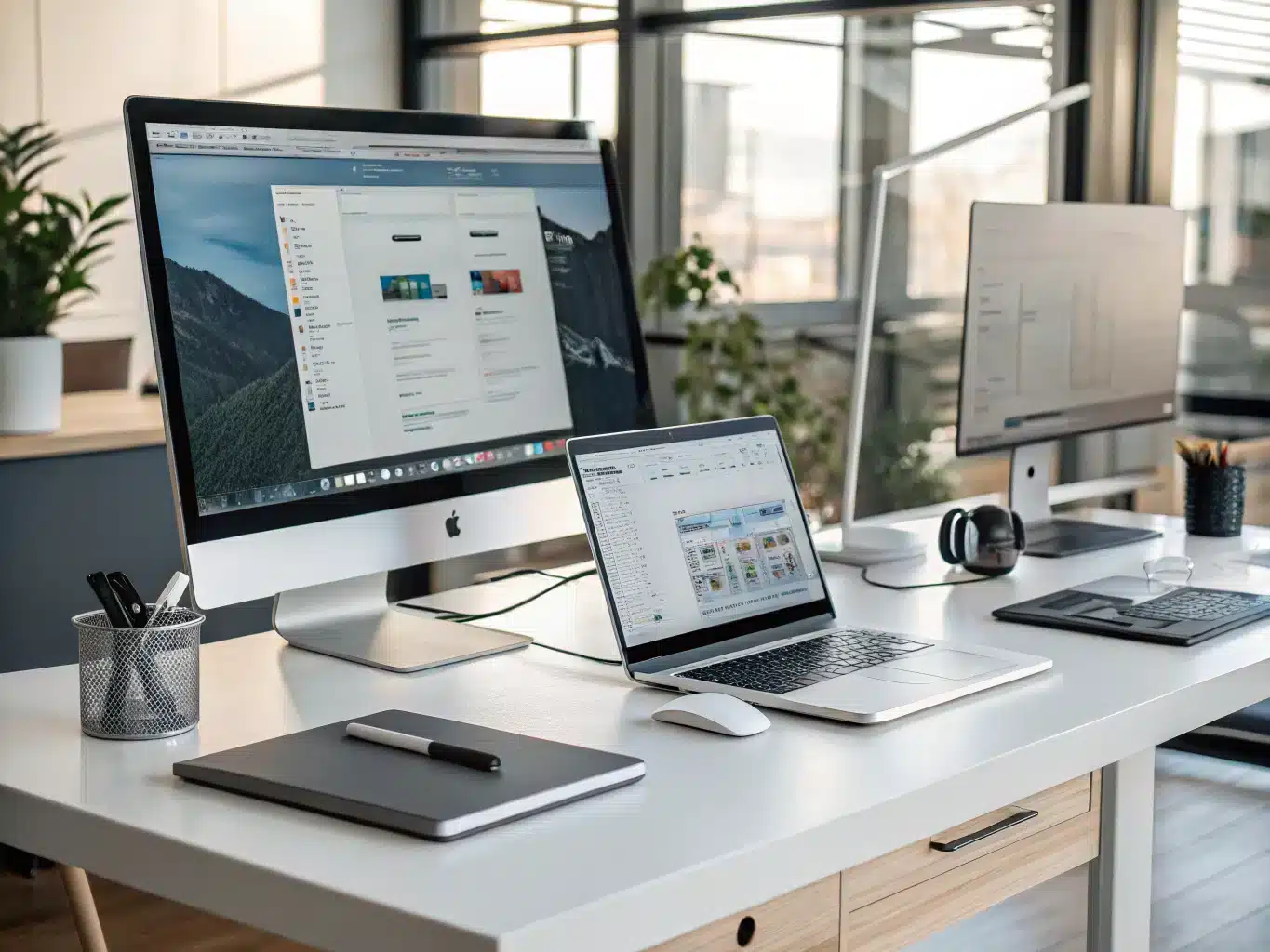 A scene representing Site Architecture and Navigation Structure.