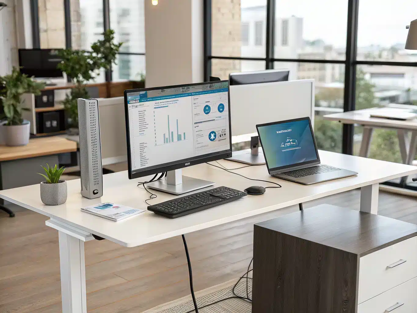 A scene representing Structured Data Implementation.